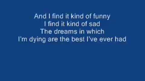 Mad World - Gary Jules (Lyrics)