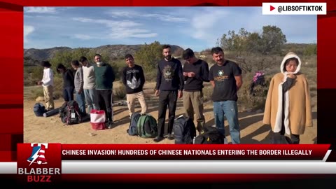 Chinese Invasion! Hundreds Of Chinese Nationals Entering The Border Illegally