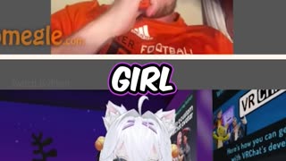 What happens when a VTuber uses Omegle?