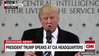 Donald Trump's entire CIA speech! 17Plus 17plus.weebly.com