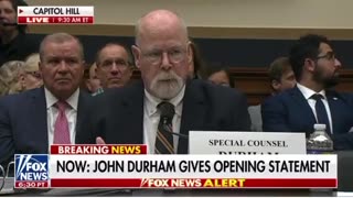 John Durham - The FBI Spied on President Trump Paid by Hillary