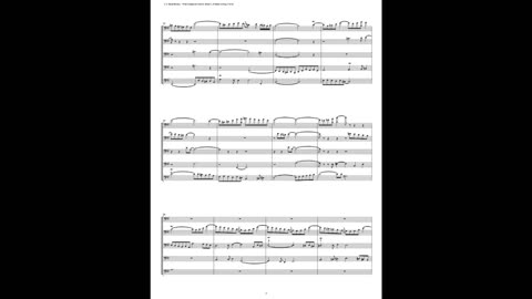 J.S. Bach - Well-Tempered Clavier: Part 1 - Prelude 04 (Bassoon Quintet)