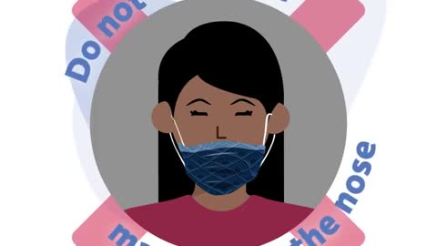 How to wear a fabric mask safely during COVID-19: Don'ts