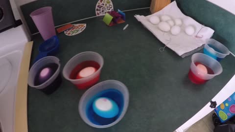 Blasian Kids Are Coloring 2024 Easter Eggs Under Blasian Babies MaMa's Supervision!