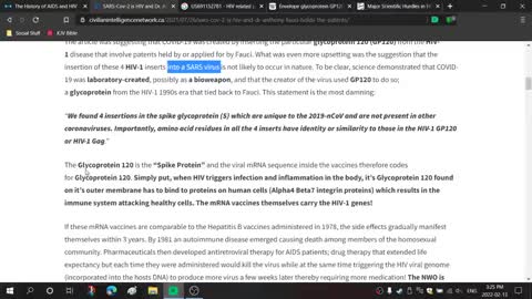 Is Covid-19 HIV? Have they been using vaccines to destroy our immune systems all along?