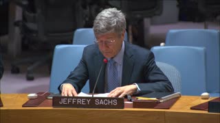 Jeffrey Sachs Testimony at the UN Security Council Meeting - November 20, 2023