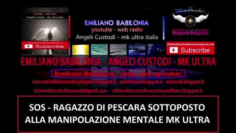 Ragazzo di Pescara VITTIMA di controllo mentale (MK-ultra) - INTERVISTA