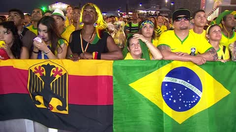 Brazil in shock after World Cup humiliation against Germany - BBC News