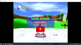 Go To Snowflake Moutain Area With Car In Diddy Kong Racing Is Possible