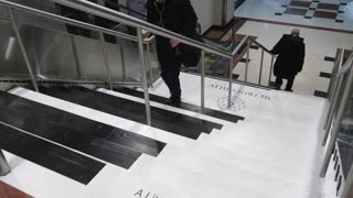 Toronto Has A Giant Piano Staircase