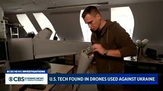 Some drones used against Ukraine had technology made by U.S. companies, investigation finds