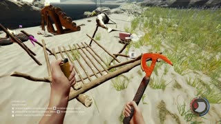 Wall Building Simulator in The forest 2