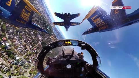 This Blue Angels Cockpit Video is Terrifying and Amazing