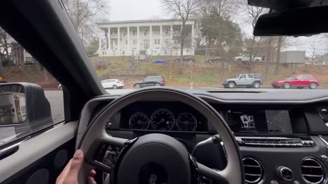 CUTTING UP IN ROLLS ROYCE CULLINAN POV