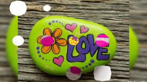 best floral stone and rock painting ideas simple pebble art