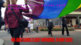Perth-Busselton Pride Parade Video & Candlelight Memorial 15-05-2023