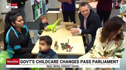 Federal government's childcare changes pass parliament