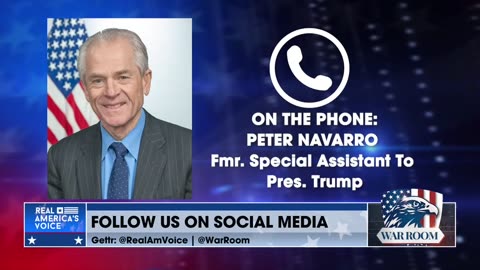 Peter Navarro Addresses James O’Keefe’s Resignation From Project Veritas