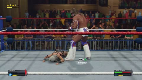 WWE 2k23_ Liv Morgan vs Ultimate Warrior _intergender _wrestling