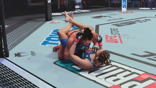 EA Sports UFC 5 Carla Esparza Vs Amanda Ribas