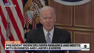 Biden meets with business and labor leaders