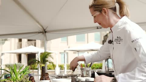 The Core of British Cuisine with Chef Clare Smyth at Cayman Cookout 2020