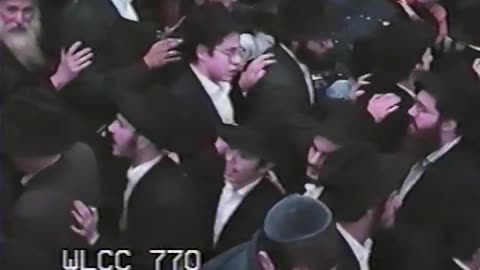 69. Leil Yud Daled Kislev 5753, Maariv and Bracha = ליל י"ד כסלו תשנ"ג