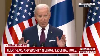 Biden: 'No possibility' Russia will win war in Ukraine