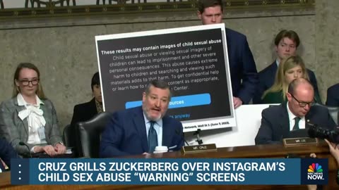 Sen. Ted Cruz grills Zuckerberg over Instagram's child sex abuse ‘warning’ screens