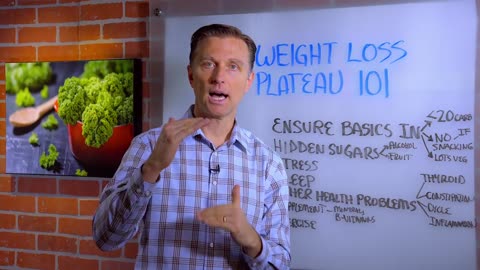 Weight Loss Plateau 101 for a Slow Metabolism | Dr.Berg