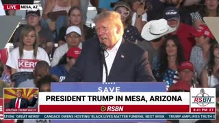 Trump tells the people of Iran "We are with you all"