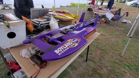 RC Hydroplane Racing Pit Tour