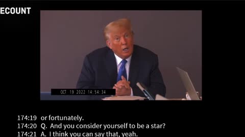 Lawyer ask Trump: “It’s true with stars that they can grab women by the pussy?”