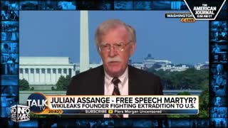 Stella Assange Tells Bolton To His Face He Should Be Brought Up On War Crime Charges