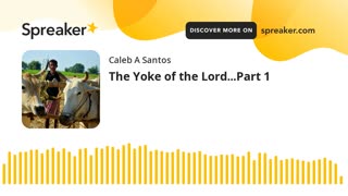 The Yoke of the Lord