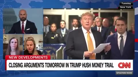 ‘Really high stakes’_ Legal expert on closing arguments in Trump hush money trial CNN LIve