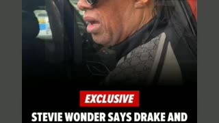 Stevie wonder saying about Kendrick lamar and drake beef he says cut crap 5/13/24