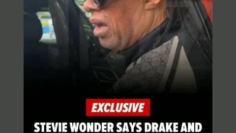 Stevie wonder saying about Kendrick lamar and drake beef he says cut crap 5/13/24