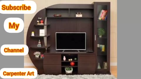 Latest TV Wall Unit Designs | Modern TV Wall Unit Designs | TV Cabinet Design | Carpenter Art