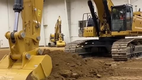 Excavator working, amazing video, working smart not hard