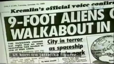 Russia Voronezh Alien Incident - Dutch TV Report Subtitled