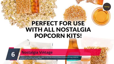 Top 10 Best Popcorn Maker in 2021 [Amazon] - Popcorn Popper for Home - Reviews 360
