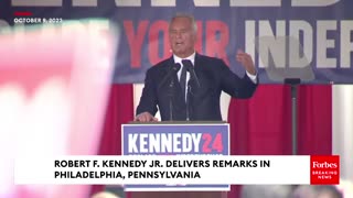 RFK JR Full Speech Announcement of his run as an Independent