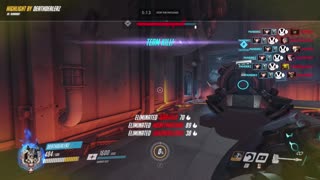 Team kill Rein and Dva