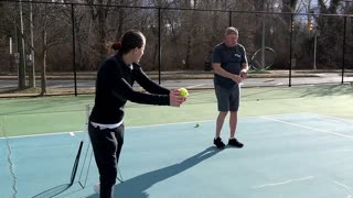 Tennis Two Handed Backhand Session