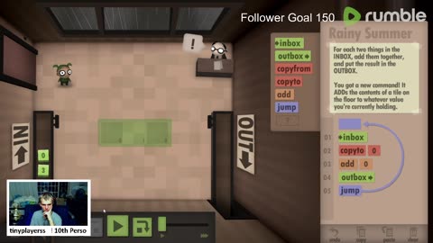 🎮 Human Resource Machine 👉 Change of scenary working in a Office! Programming Slaves! #1