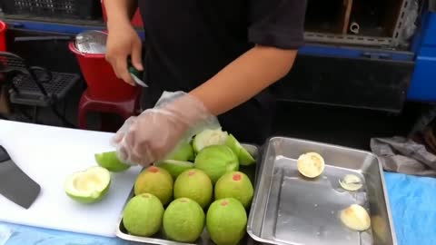 Amazing fruits and vegetables cutting skill