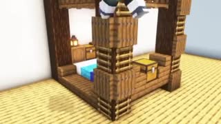 Minecraft Secret Base Bed 🛌