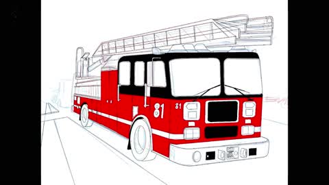 Chicago Fire Truck 81 inspired Time Lapse