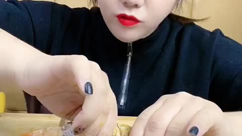 ASMR eating Spicy Seafood 🔥🔥🔥